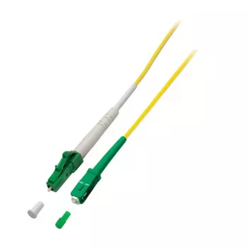 Cablu patch din fibră optică simplex EFB Elektronik LC/APC-SC/APC G.657.A2 20 m 2,0 mm galben 9/125 µm