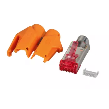 Conector RJ45 Hirose TM21 EFB Elektronik STP Cat.6 portocaliu 50 bucăți