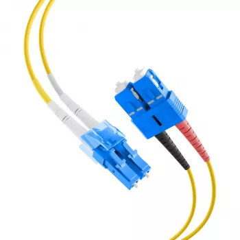 EFB Elektronik IPL-DF-LCUSCU-2-0100 - 1 m - OS2 - LC - SC Cablu patch fibră optică Duplex