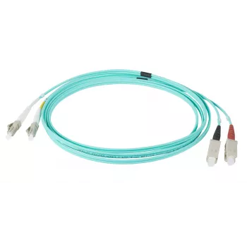 EFB Elektronik IPL-DR-LCUSCU-3-0200 Cablu patch fibră optică duplex OM3 LC-SC 2 m