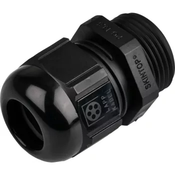 EFB Elektronik Cable Gland PG13.5 Black, Plastic without Locknut