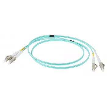 EFB Electronics jumper duplex LC-LC 50/125 OM3 LSZH aqua 2,0mm 1,5m