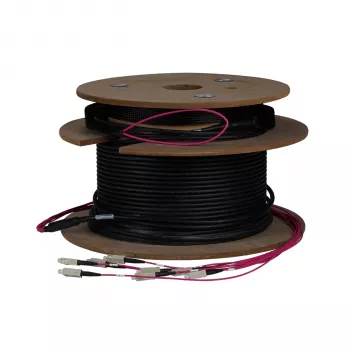EFB Elektronik O8341L150OM4 cablu trunk fibră optică 150 m OM4 12x SC