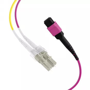 EFB ELEKTRONIK Cablu trunk MPO-PLUS(F)-LC OM4 8 fibre tip B LSZH violet erica 5m