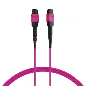 EFB ELEKTRONIK cablu patch MPO-PLUS(F)-MPO-PLUS(F) OM4 12 fibre tip B LSZH Heather Violet 2m