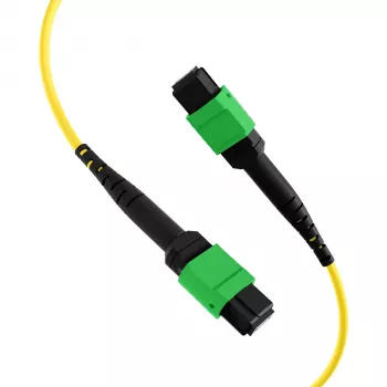 EFB ELEKTRONIK Cablu patch MPO-PLUS/APC(F)-MPO-PLUS/APC(F) OS2 8 fibre tip B LSZH galben 10m