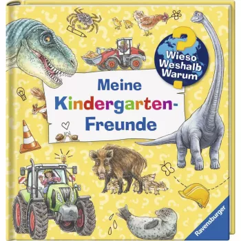 Carte cartonată Ravensburger Wieso? Weshalb? Warum? - Meine Kindergarten-Freunde