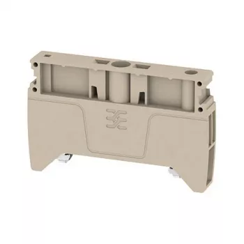 Suport de capăt Weidmüller AEB 35 SC1, bej