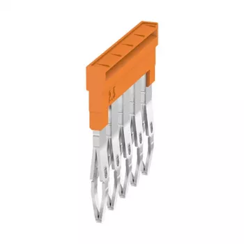 Conector transversal seria Z Weidmüller, 5 poli, ZQV 2.5N/5