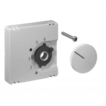 Placă de acoperire ALRE JZ-001.100 55 x 55 mm alb pur similar RAL 9010