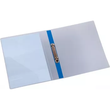 Biblioraft de prezentare Eichner cu 2 inele, gri-transparent