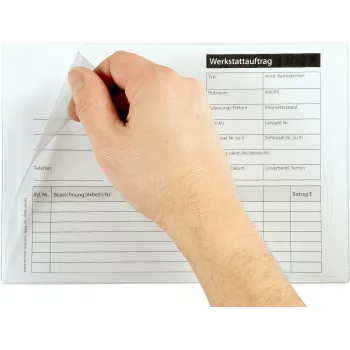 Eichner buzunar magnetic pentru documente A4 140 Mic transparent 5 bucăți
