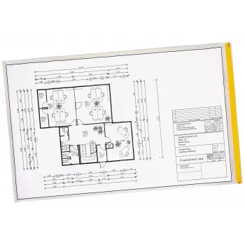 Huse de protecție pentru planuri Eichner 5 bucăți A0, transparente