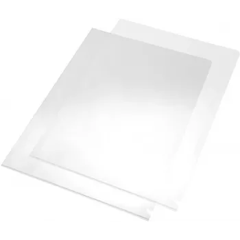 Huse pentru documente Eichner 100 bucăți, cristal transparent, netede, DIN A4