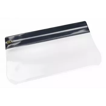 Pungă cu închidere glisantă Eichner transparent/neagră 10 bucăți