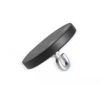 Cârlige magnetice Eichner, negre, metal, Ø 4,3 x 6,0 cm, 5 bucăți