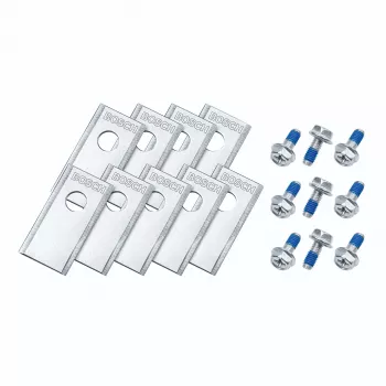 Set de lame de rezervă Bosch VISIMOW18V (3 lame) - accesoriu original pentru mașini de tuns iarba cu acumulator