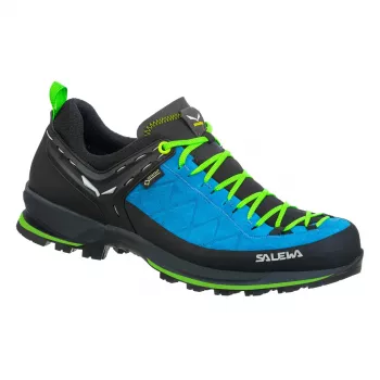 Pantofi de trekking Salewa Mountain Trainer 2 GTX - Ombre Blue/Fluo Green - EU 42,5