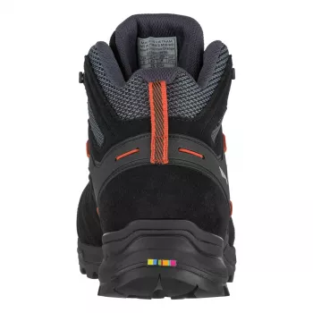 Ghete SALEWA Alp Mate Mid WP, Black Out/Fluo Orange, UK 12 (47)