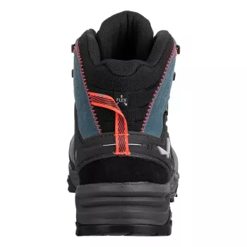 SALEWA Alp Trainer 2 Mid GTX Women's Hiking Boots - Java Blue/Fluo Coral - UK 4 (EU 36.5)