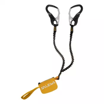 Lesă Salewa Lanyard Ergo Core Black-Yellow