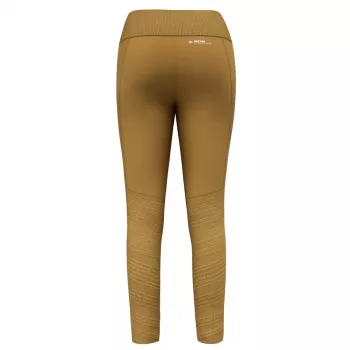 Colanți damă Salewa Pedroc Dry Resp Hybrid Golden Brown, XS/S