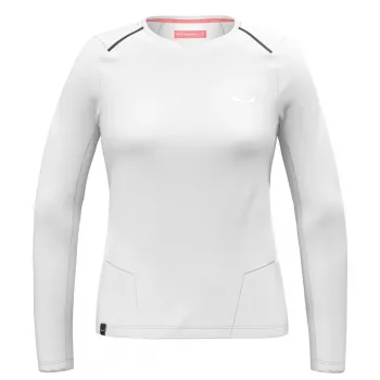 Tricou Salewa Pedroc Dry pentru femei - White