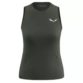 Top Salewa Puez Dry, damă, M, Dark Olive