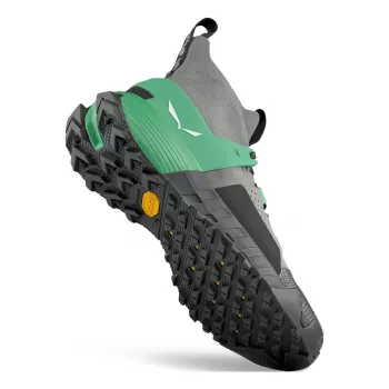 Pantofi de abordare damă SALEWA Wildfire NXT Knit - Alloy/Irish Green - UK 5,5 (EU 38,5)