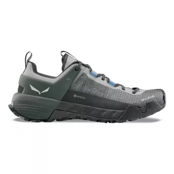 Pantofi de abordare damă SALEWA UK 5 Alloy/Dark Olive GORE-TEX