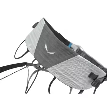 Ham de escaladă Salewa NXT - Black/White, mărimea XL