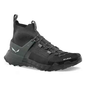 Pantofi de abordare SALEWA Wildfire NXT Knit Onyx Olive