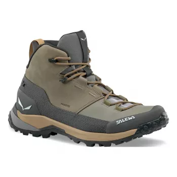 SALEWA Puez Leather Shoes PTX - Bungee Cord / Onyx - UK 7.5 (EU 41)