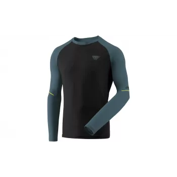 Tricou cu mânecă lungă SALEWA Dynafit Alpine Pro L/S - Cinder - mărime M