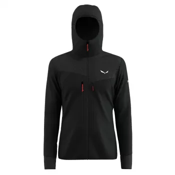 Geacă cu glugă Salewa Agner Polarlite - Black Out - mărimea S