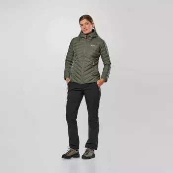 Geacă puf Salewa Brenta de damă, Faded Green, 36 (S)