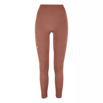 Colanți termici de bază damă Salewa Zebru Responsive Tight - Etruscan Red, mărimea M