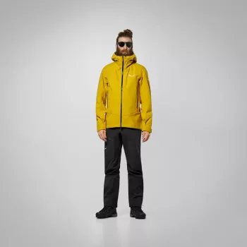 Geacă Salewa Ortles GTX 3L de bărbați, Golden Brown, EU 48 M