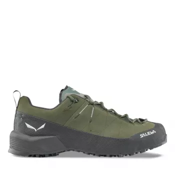 Pantofi de abordare și drumeție Salewa Wildfire Leather 2 GTX, Faded Green/Black, EU 46