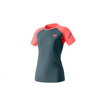 Tricou damă SALEWA Quick-Dry Dynafit Alpine Pro S/S Tee - Cinder