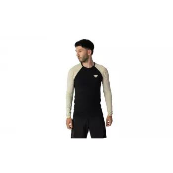Tricou de alergare bărbați cu mânecă lungă SALEWA Dynafit Ultra S-Tech L/S Tee - Overcast
