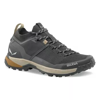 Pantofi de drumeție Salewa Puez 2 Knit Ptx, Black/Black, EU 43
