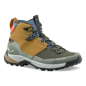 Pantofi de drumeție Salewa Puez 2 Mid Golden Brown mărimea 9