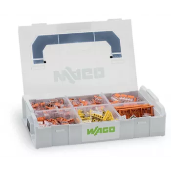 WAGO 887-955 Splicing Connector Set, L-BOXX Mini, 221 and 2273 Series