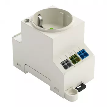 WAGO Service Socket Outlet 709-581 White 1 pc.