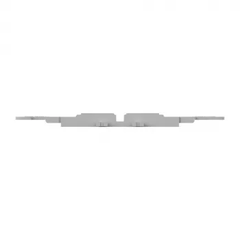 WAGO 221-2505 Mounting Carrier with Strain Relief, 5-Position, Gray