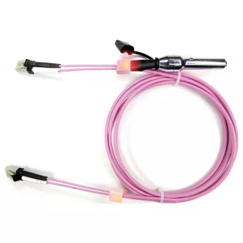 Cablu patch din fibră optică EASYLAN OM4 10 m LC Duplex la SC Duplex LSZH violet
