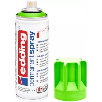 Vopsea spray acrilică EDDING 5200 neon verde mat 200 ml