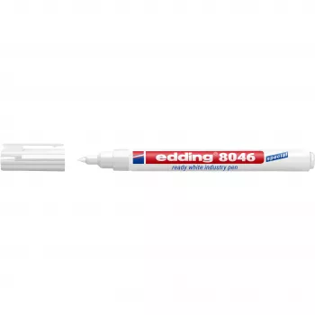 Marker permanent Edding Ready White Industry Pen E-8046