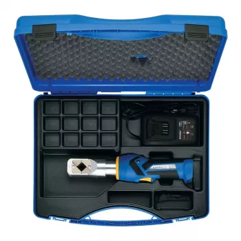 Klauke EKWF120ML Cordless Hydraulic Crimping Tool with Charger